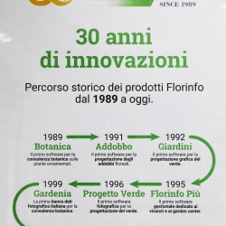 La storia di Florinfo nei suoi prodotti.