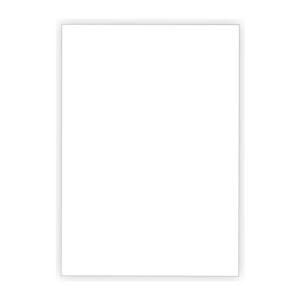 FOGLI PLASTICA BIANCO - FORMATO A3 (297X420MM) 125µ