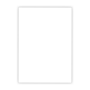FOGLI PLASTICA BIANCO - FORMATO A3 (297X420MM) 190µ