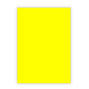 FOGLI PLASTICA GIALLO - FORMATO A4 (210X297MM) 150µ